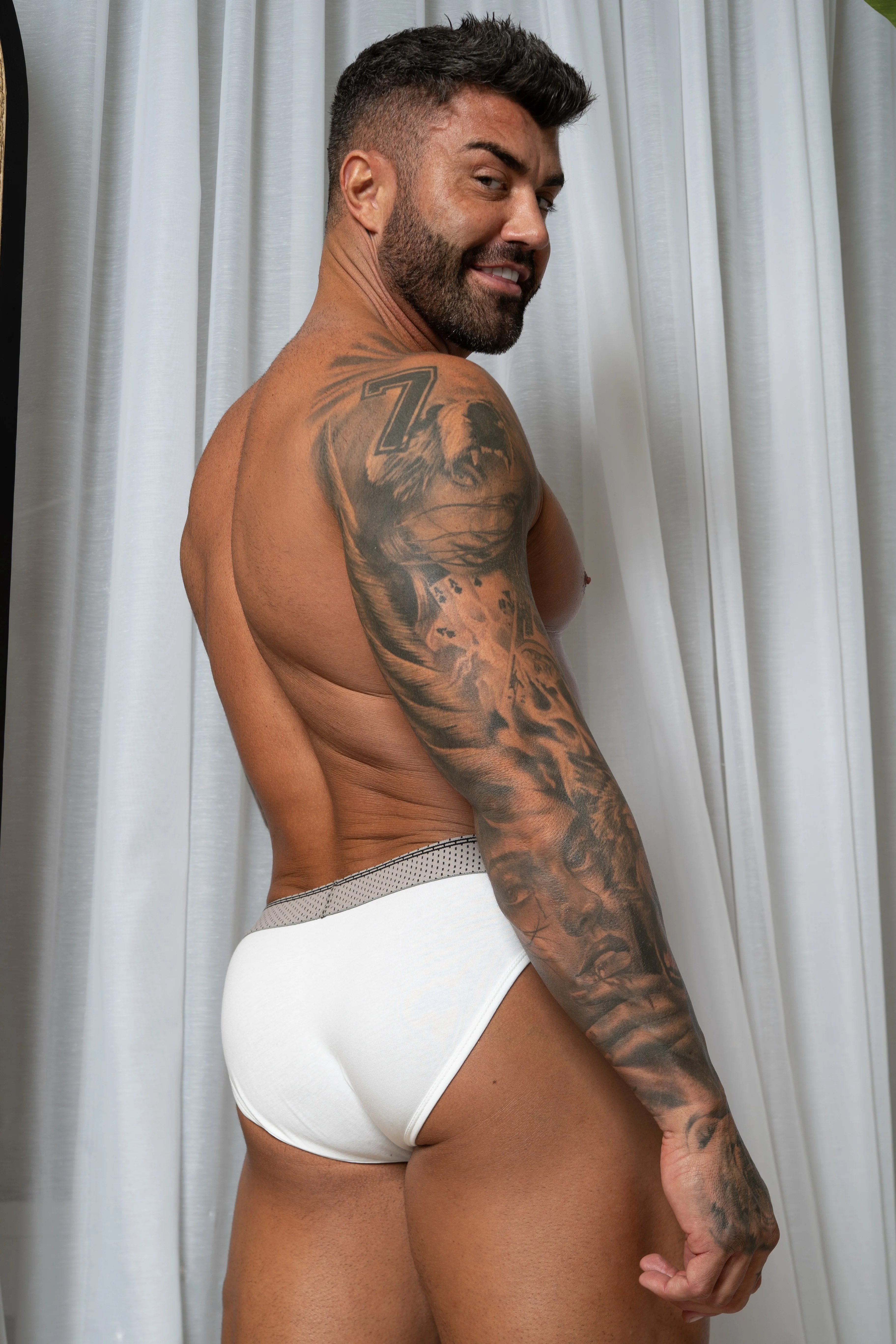LOCKERBOY ENHANCE BRIEFS - WHITE - Image 2